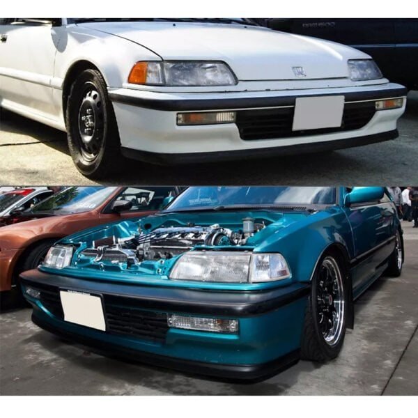 Front Bumperlip ''OE'' PU (Civic 90-92) - Image 3