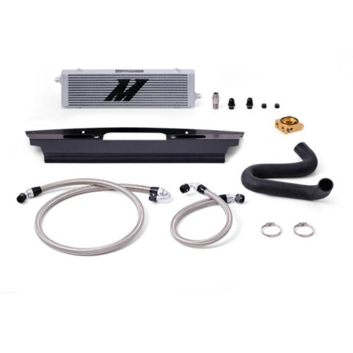 Ford Mustang 15+ GT Oil Cooler Kit Silver – MMOC-MUS8-15T