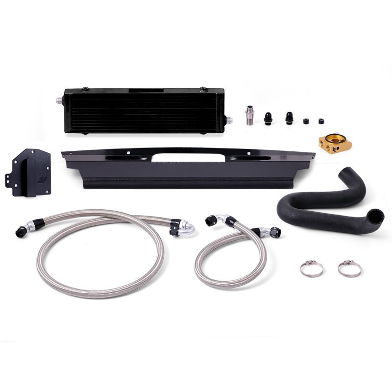 Ford Mustang GT RHD 15-17 Thermos. Oil Cooler Kit Slvr - MMOC-MUS8-15TRHD