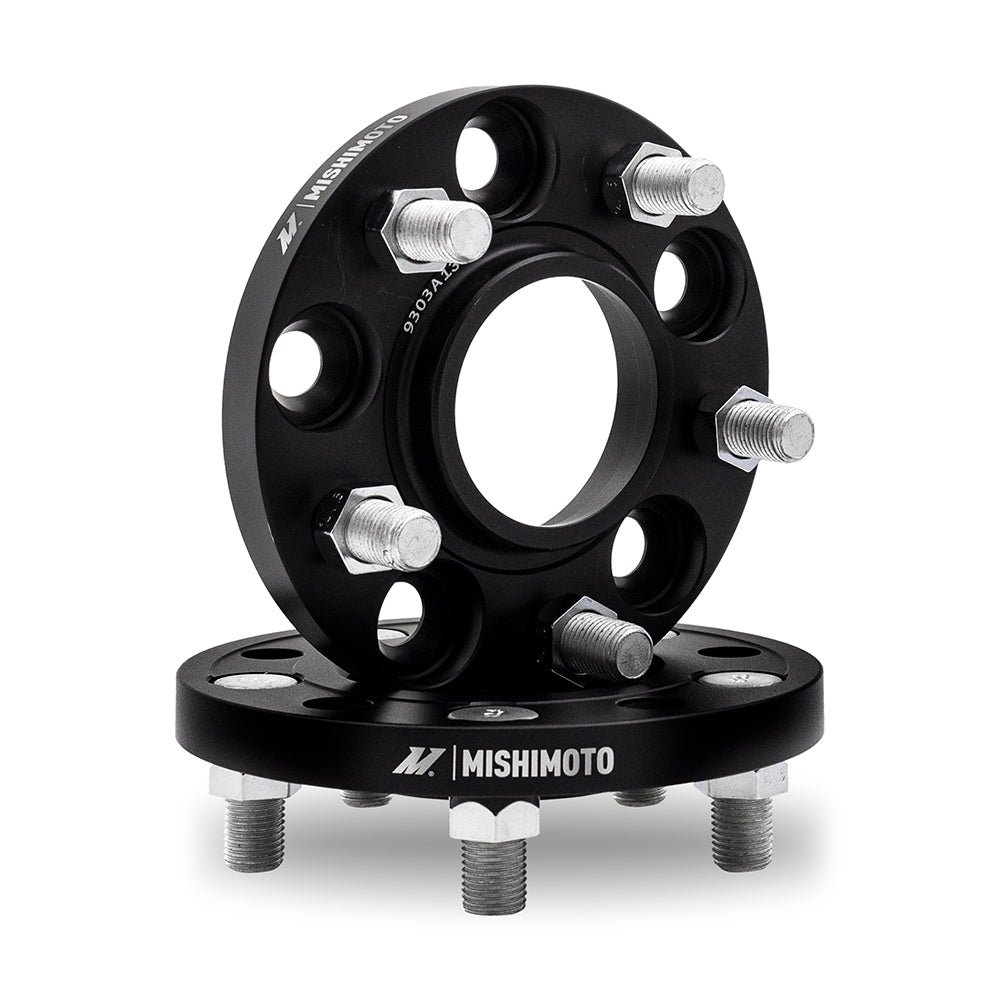 Wheel Spacers, 5x114.3, 60.1, 50, M12, Black - MMWS-005-500BK
